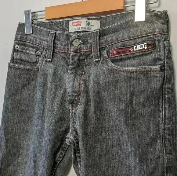 VTG LEVI'S model  514 SLIM STRAIGHT size 28X32 Made in Mexico - Picture 2 of 10